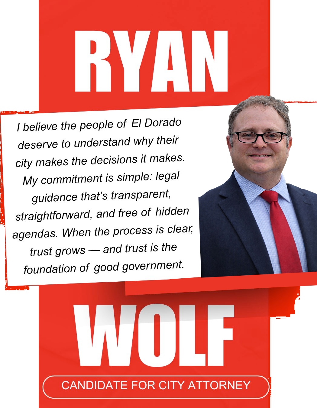 Ryan Wolf for City Attorney, El Dorado, AR